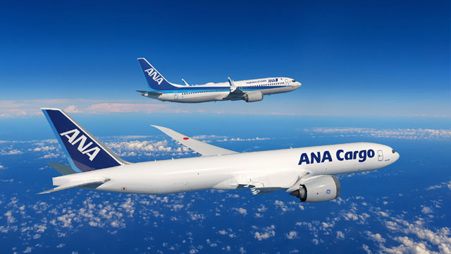 ANA converted two orders for the Boeing 777-9 aircraft to Boeing